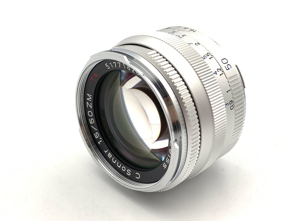カールツァイス C Sonner T*1.5/50ZM シルバー
