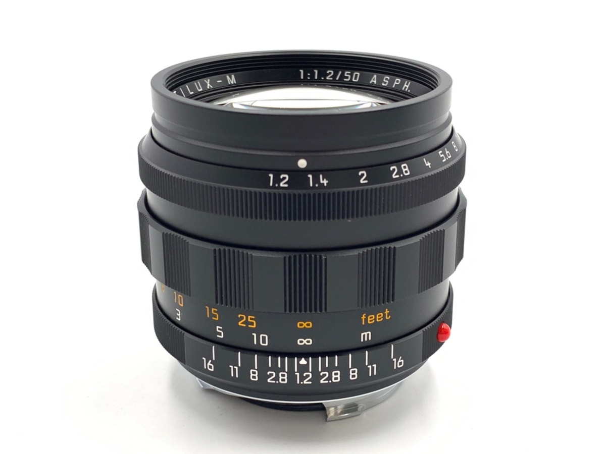 ライカ ノクティルックスM f1.2/50mm ASPH.ブラックアルマイト