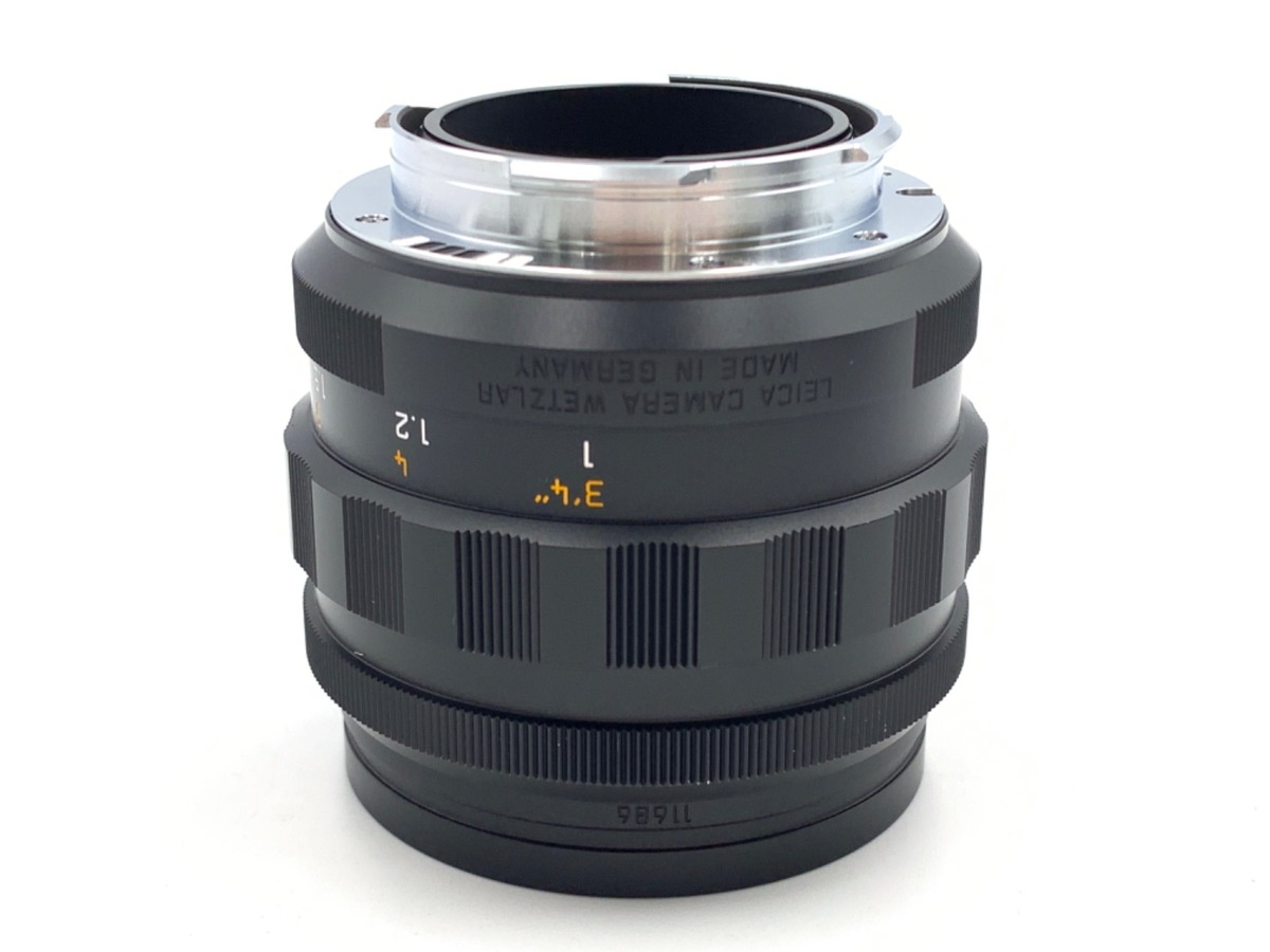 ライカ ノクティルックスM f1.2/50mm ASPH.ブラックアルマイト