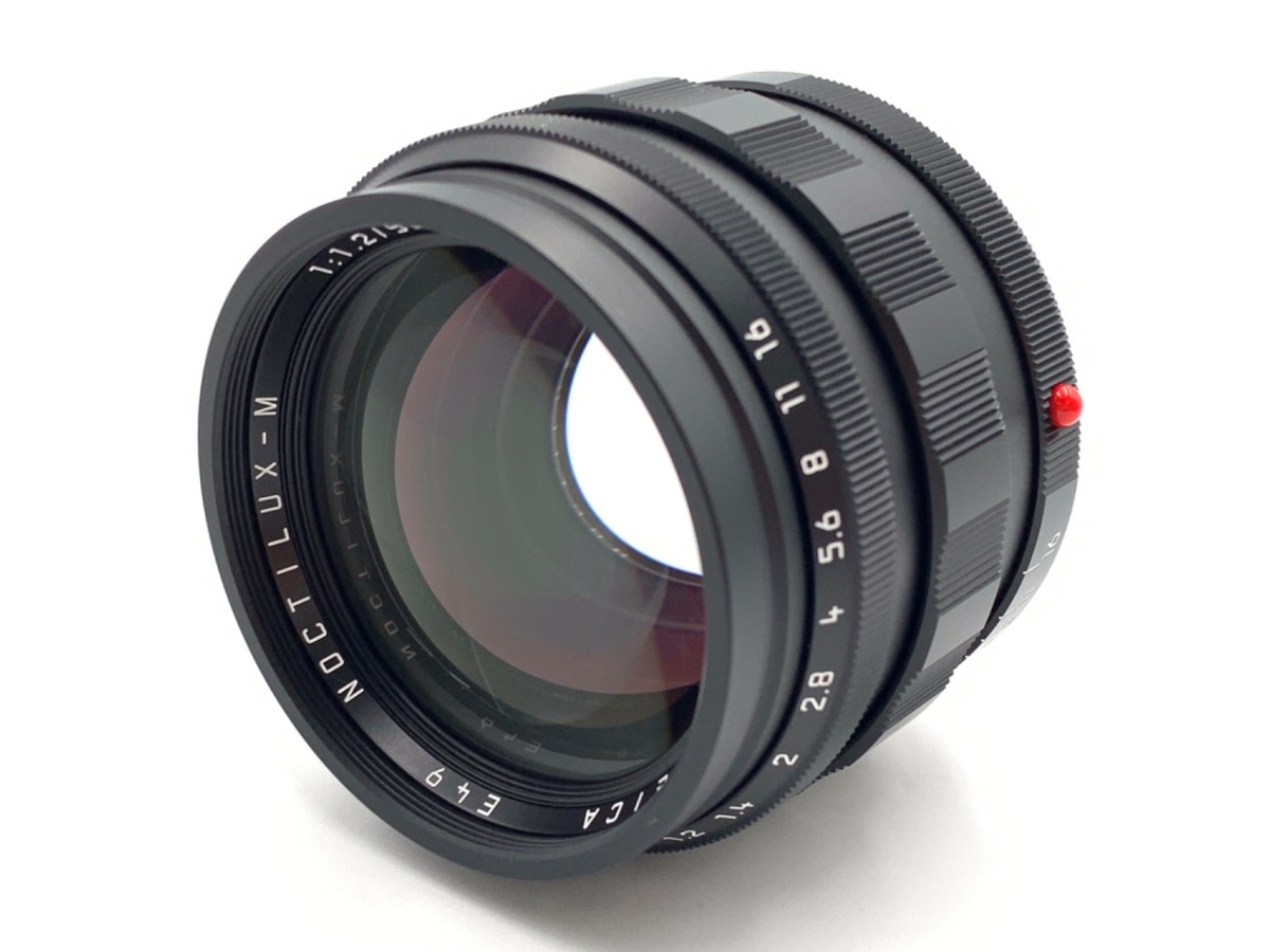 ライカ ノクティルックスM f1.2/50mm ASPH.ブラックアルマイト