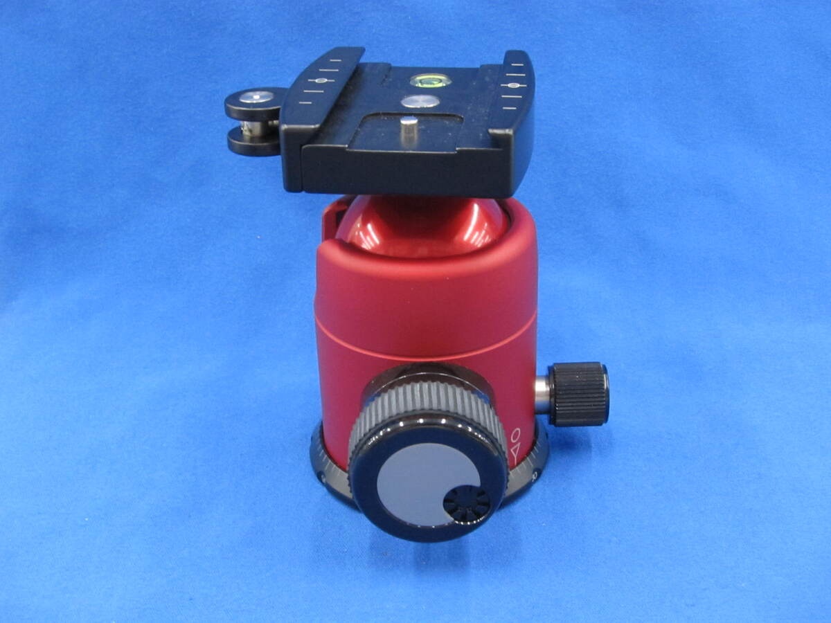 マーキンス Q10iQ-RD レバーシュー 自由雲台 ワインレッド