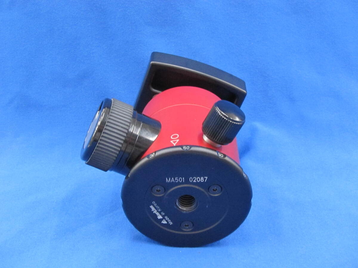 マーキンス Q10iQ-RD レバーシュー 自由雲台 ワインレッド