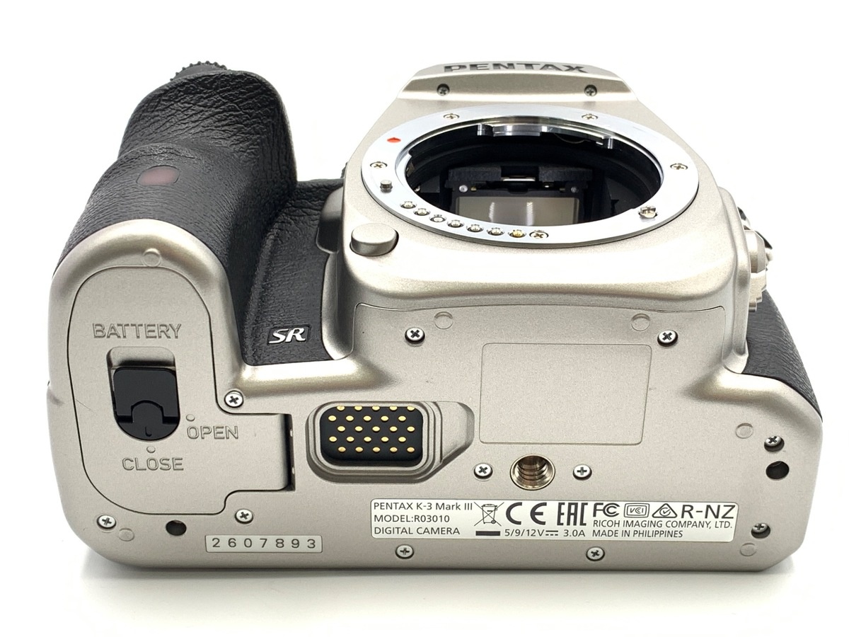 ペンタックス K-3 MarkIII ボディ シルバー