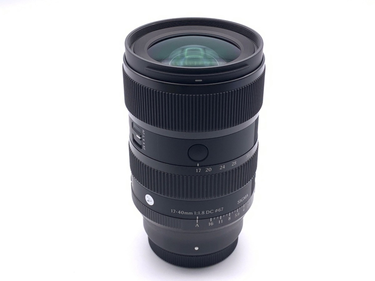 シグマ 17-40mm F1.8 DC Art フジフイルムX用