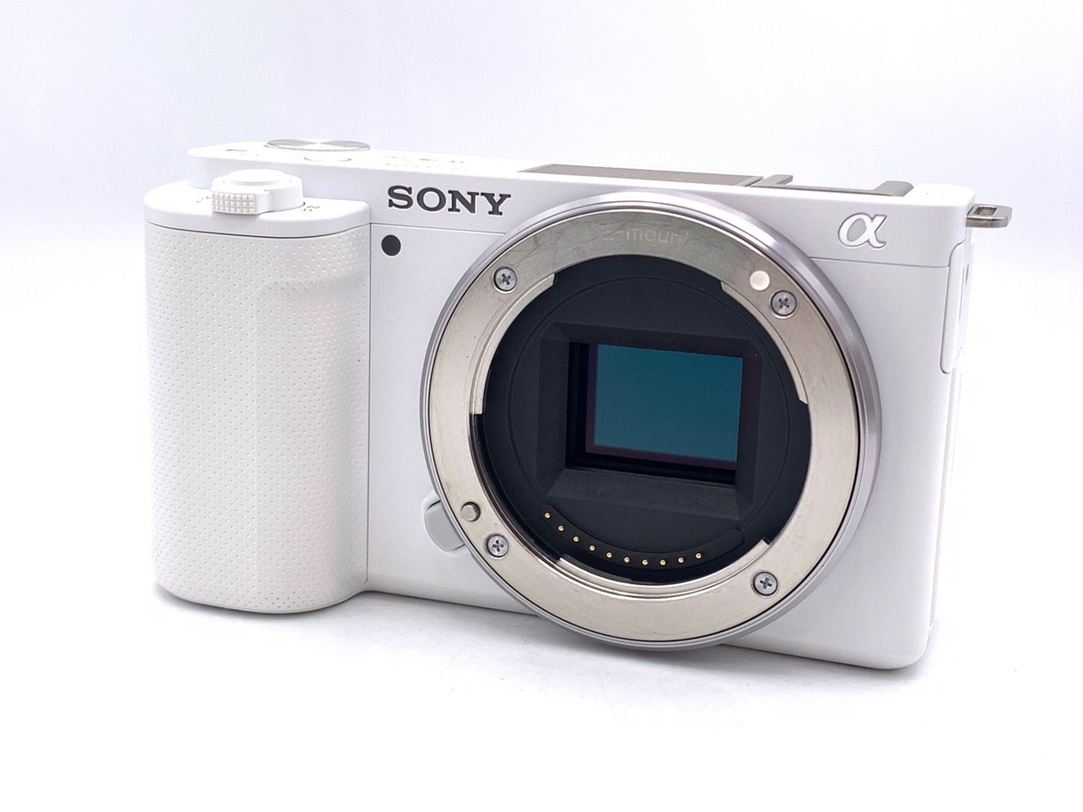 ソニー VLOGCAM ZV-E10 ボディ ホワイト