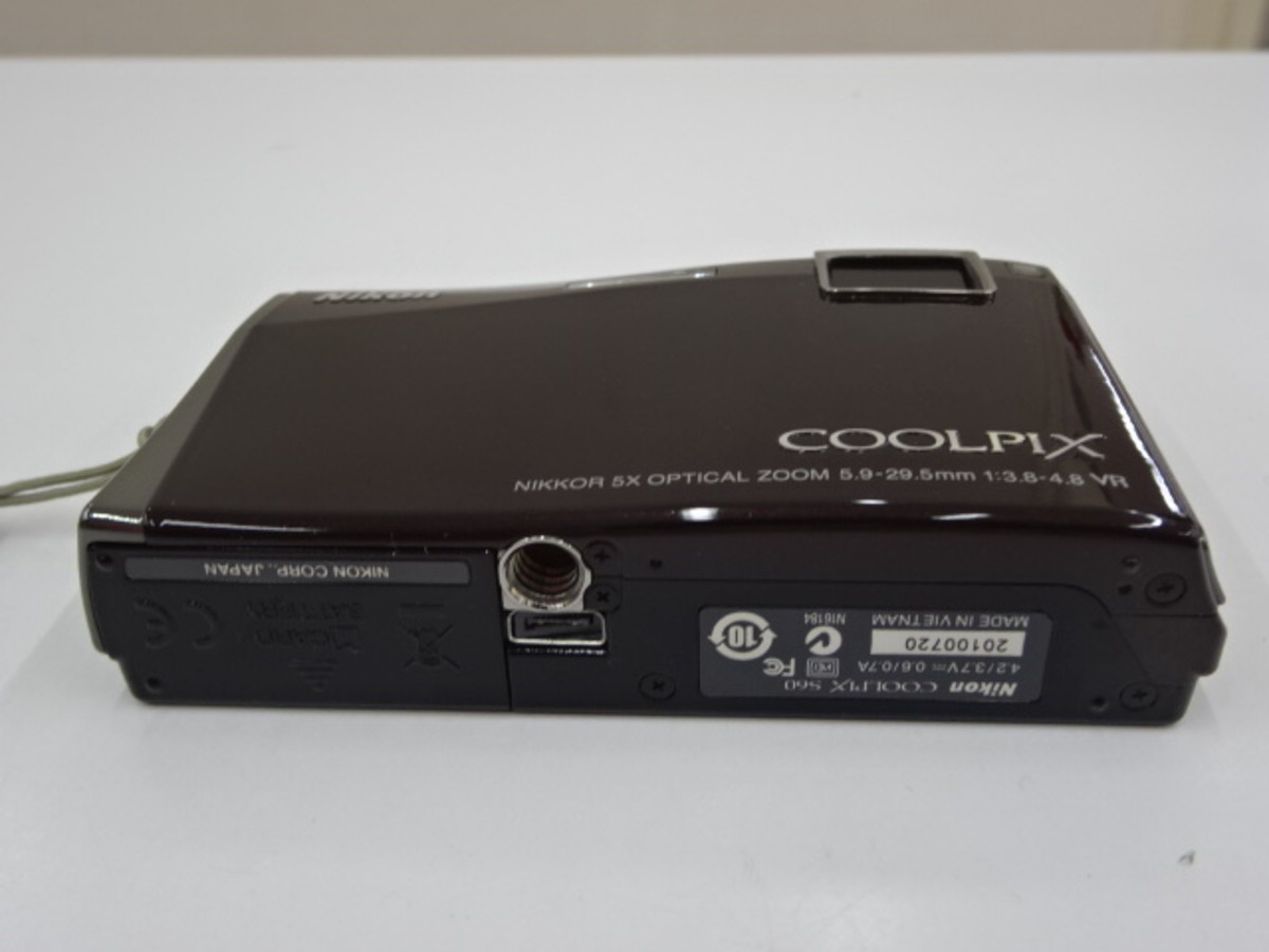 ニコン COOLPIX S60 パープリッシュブラック
