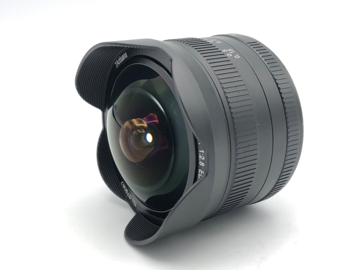 七工匠 7artisans 75M43B 7.5mm F2.8 マイクロフォーサーズ用