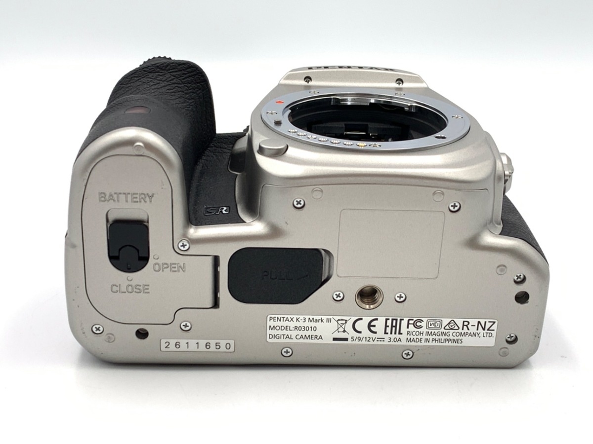 ペンタックス K-3 MarkIII ボディ シルバー