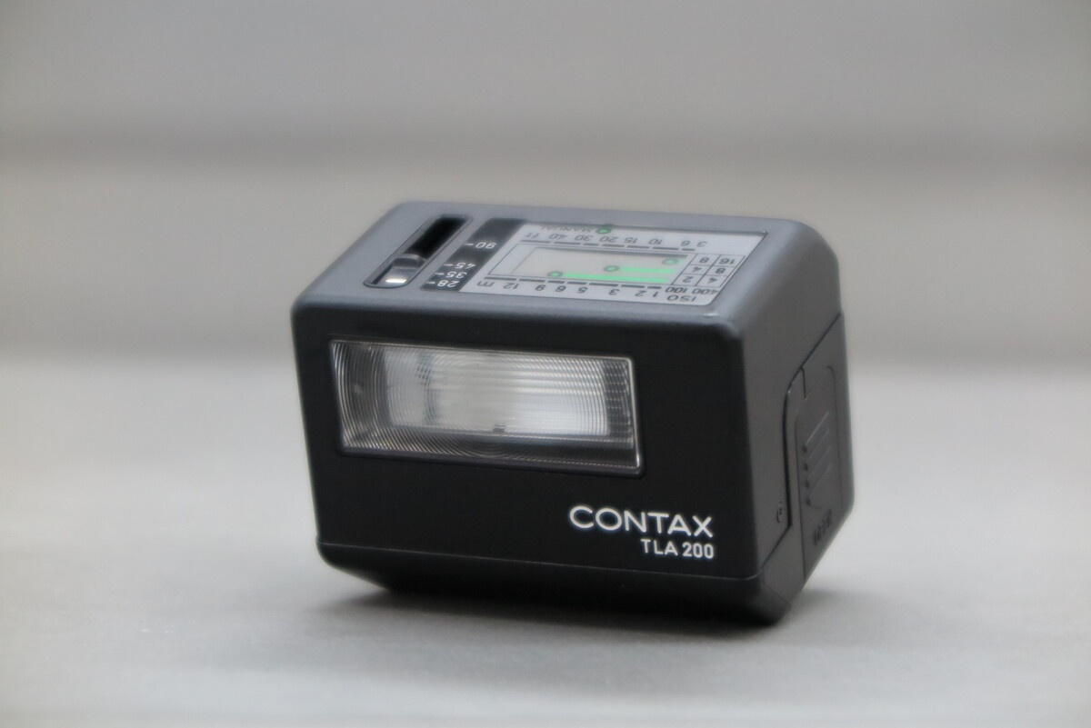 コンタックス(CONTAX)TLA200(コンタックスストロボ)ブラック