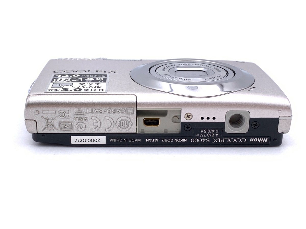 ニコン COOLPIX S4000 シャイニーシルバー