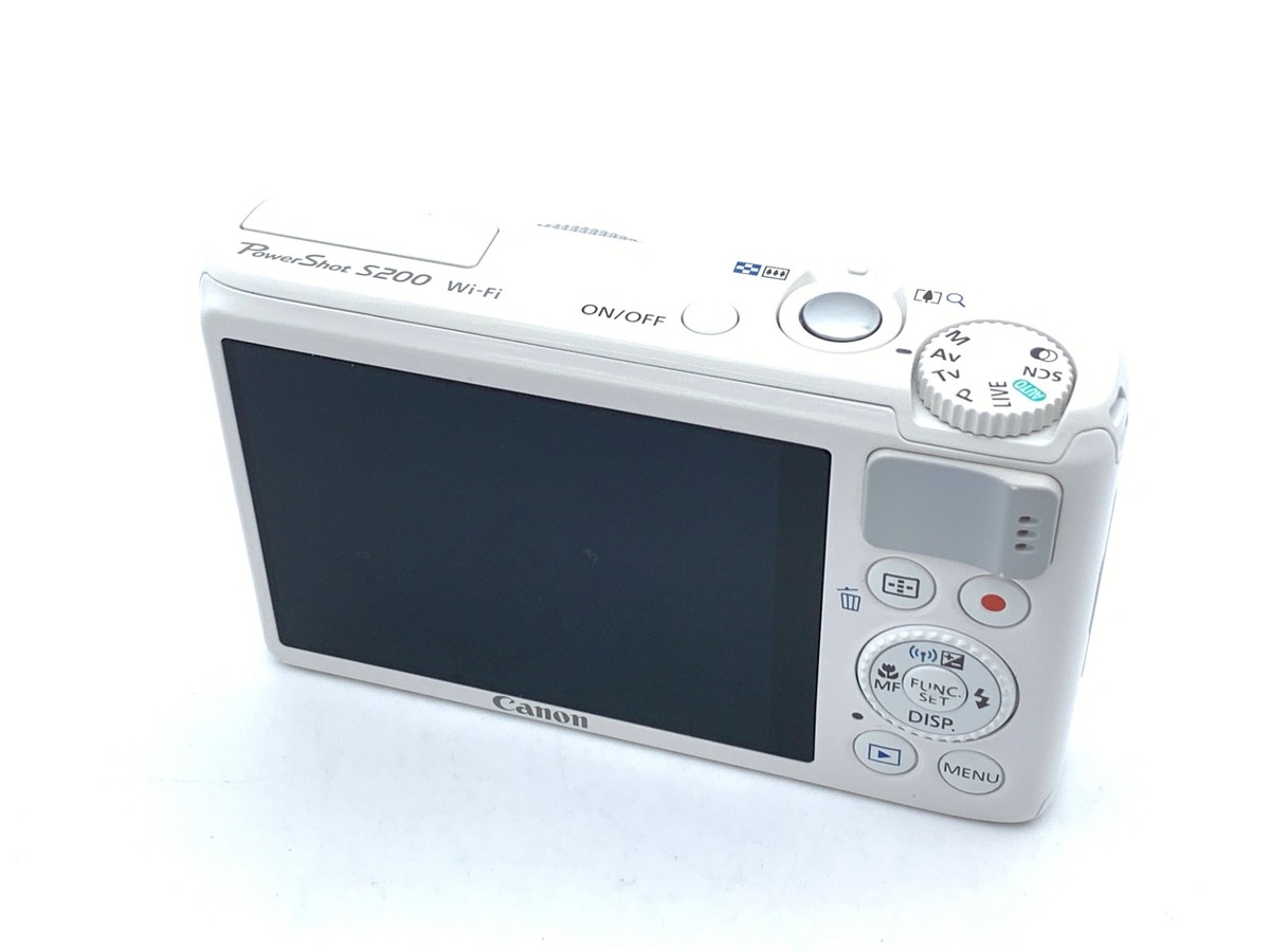 キヤノン PowerShot S200 ホワイト