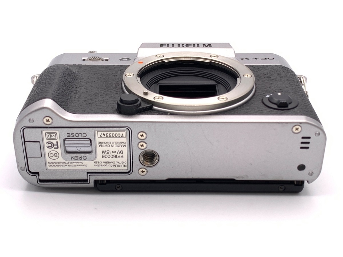 フジフイルム X-T20 ボディ シルバー