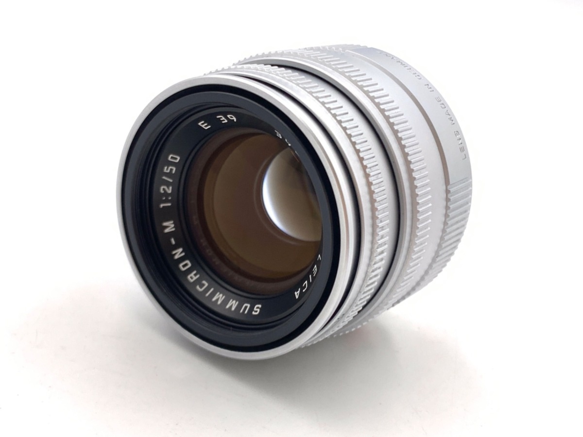 ライカ ズミクロンM 50mm F2 フード内蔵 シルバー