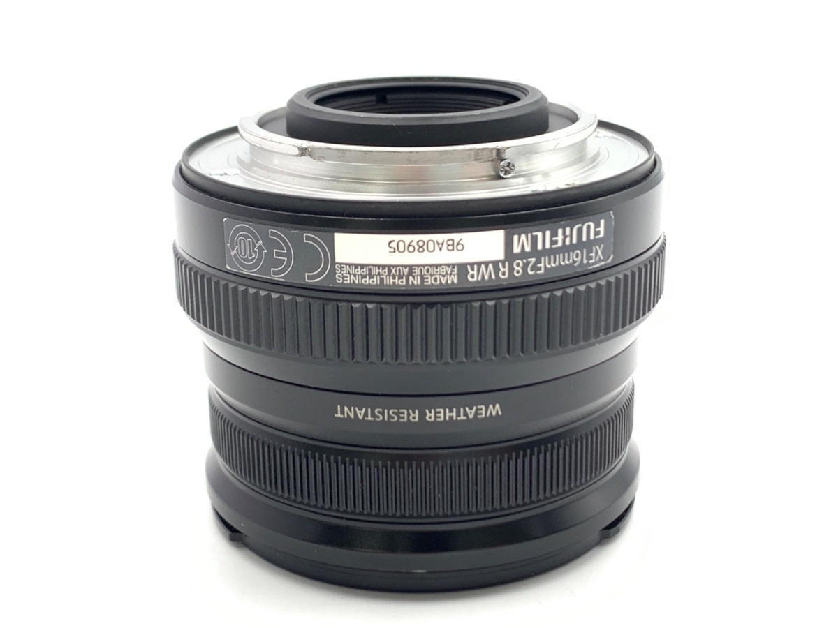 フジフイルム XF16mm F2.8 R WR ブラック