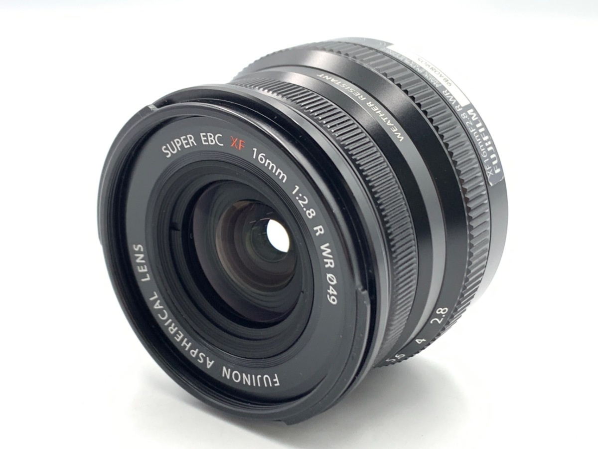 フジフイルム XF16mm F2.8 R WR ブラック