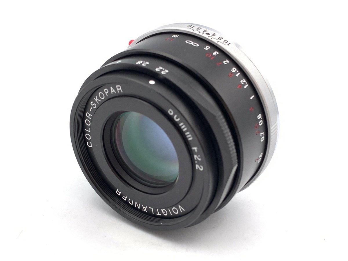 コシナ フォクトレンダー COLOR-SKOPAR 50mm F2.2 VM ブラック