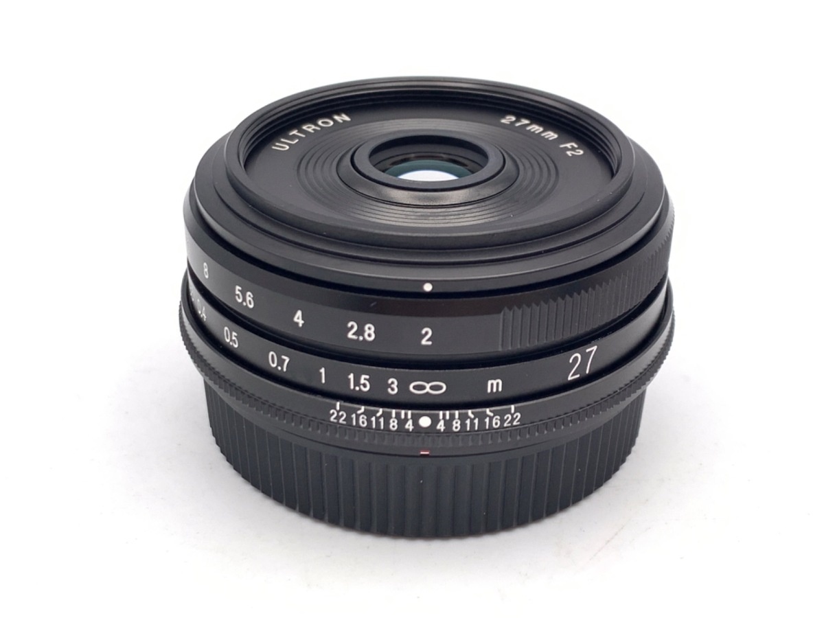 コシナ フォクトレンダー ULTRON 27mm F2 ブラック(Xマウント用)