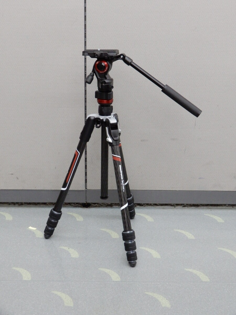 マンフロット MVKBFRTC-LIVE befree live カーボンT三脚ビデオ雲台キット