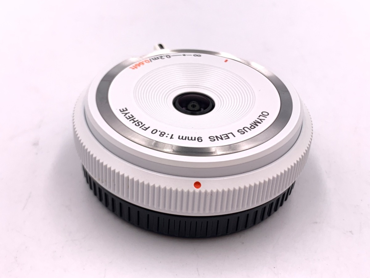 オリンパス 9mm F8 フィッシュアイボディーキャップレンズ BCL-0980 ホワイト