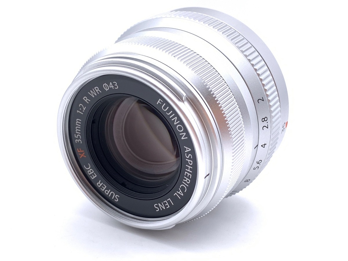 フジフイルム XF35mm F2 R WR シルバー