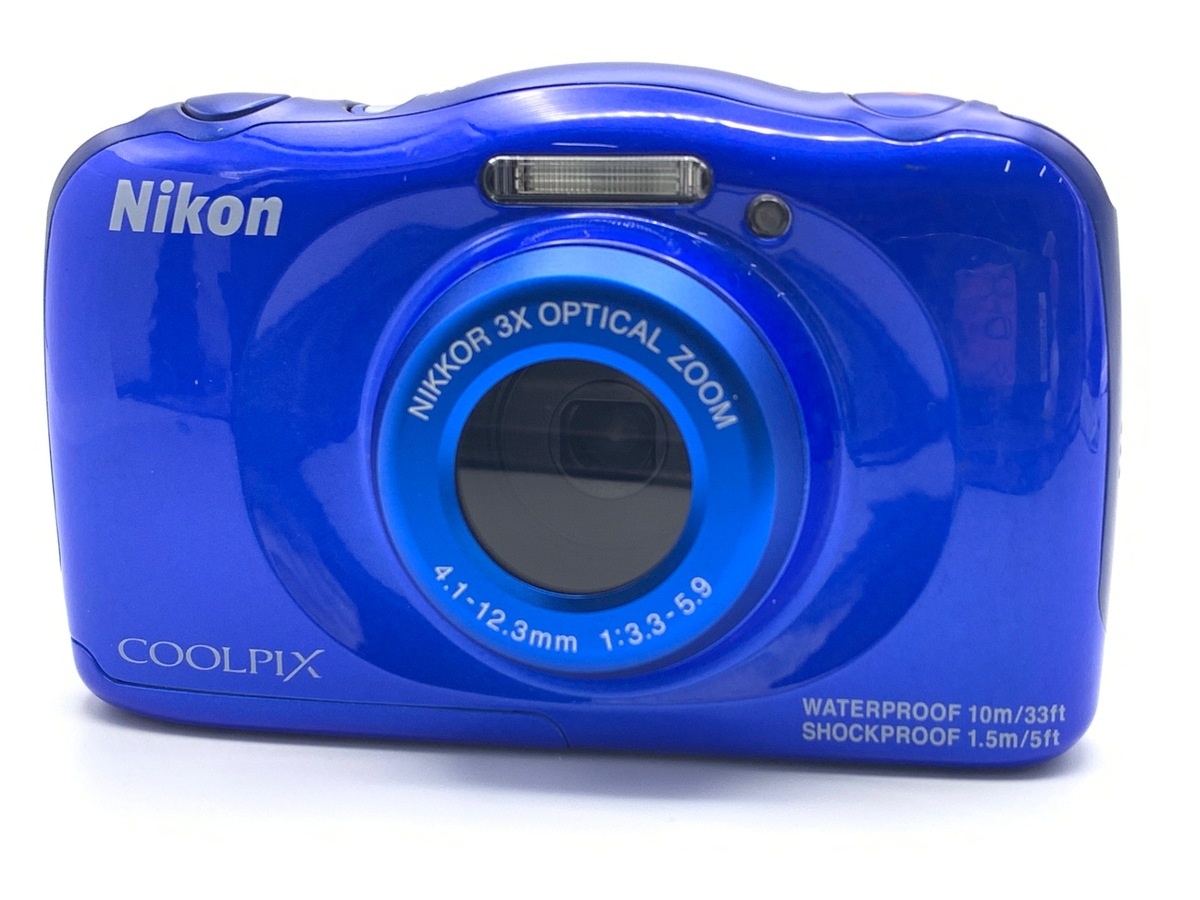 ニコン COOLPIX S33BL ブルー
