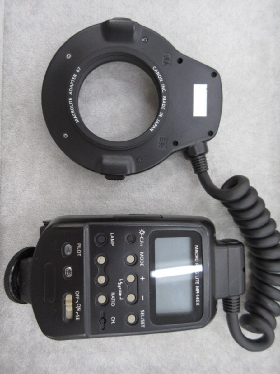 キヤノン マクロリングライトMR-14EX