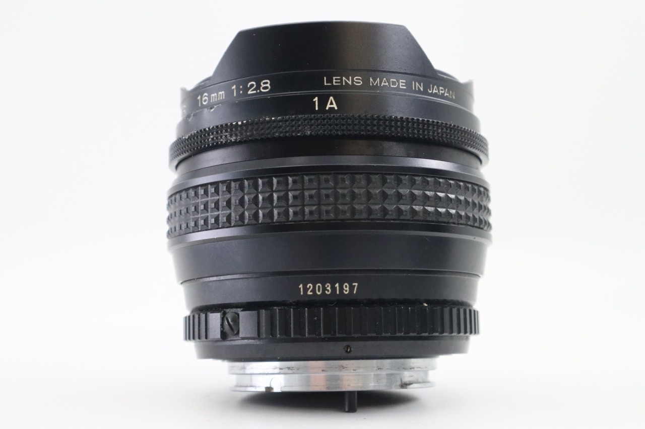 MINOLTA MD FISH-EYE ROKKOR 16mm F/2.8