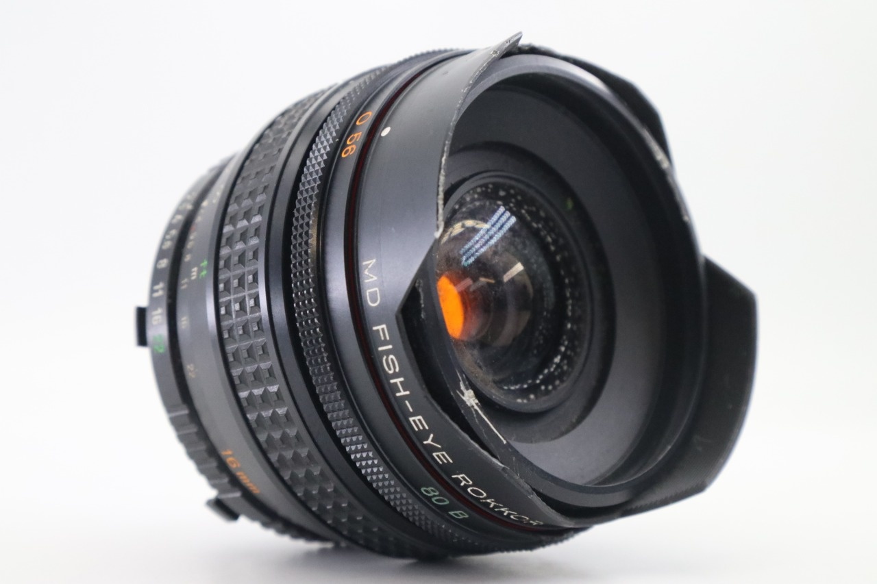 MINOLTA MD FISH-EYE ROKKOR 16mm F/2.8