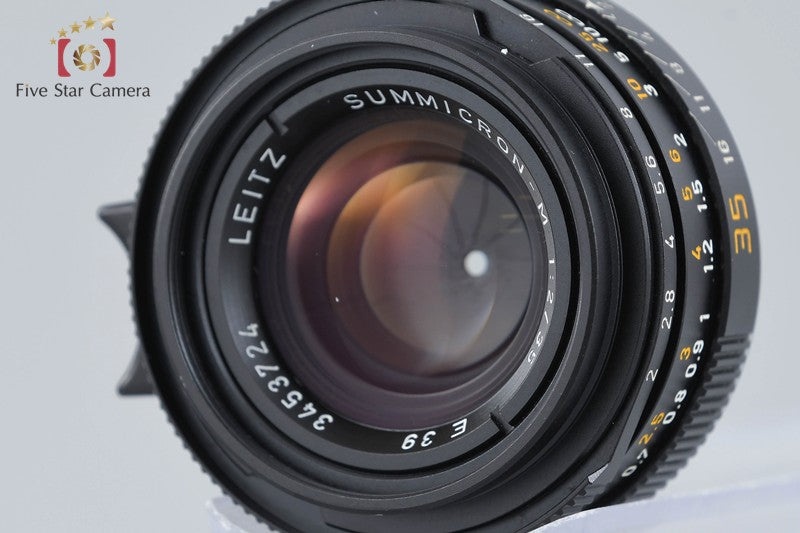 【中古】Leica ライカ SUMMICRON-M 35mm f/2 第4世代 6-bit 11310 ドイツ製 7枚玉 元箱付き