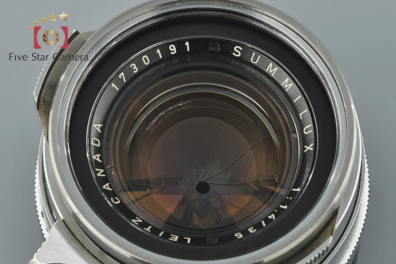 【中古】Leica ライカ SUMMILUX 35mm f/1.4 初期型