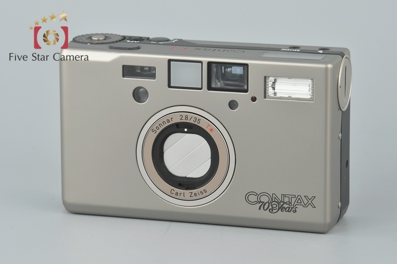 【中古】CONTAX コンタックス T3 70周年記念モデル