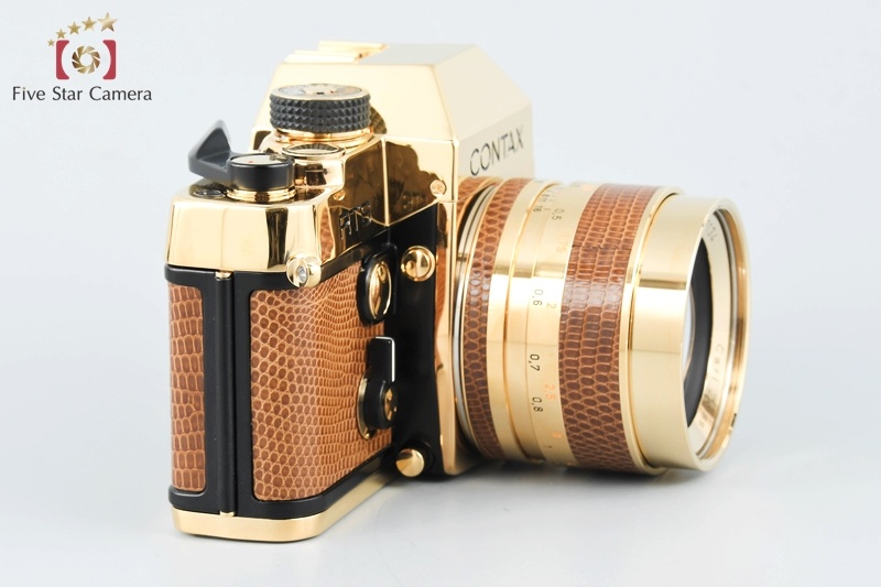 【中古】CONTAX コンタックス RTS ゴールド 50周年記念限定モデル フィルム一眼レフカメラ