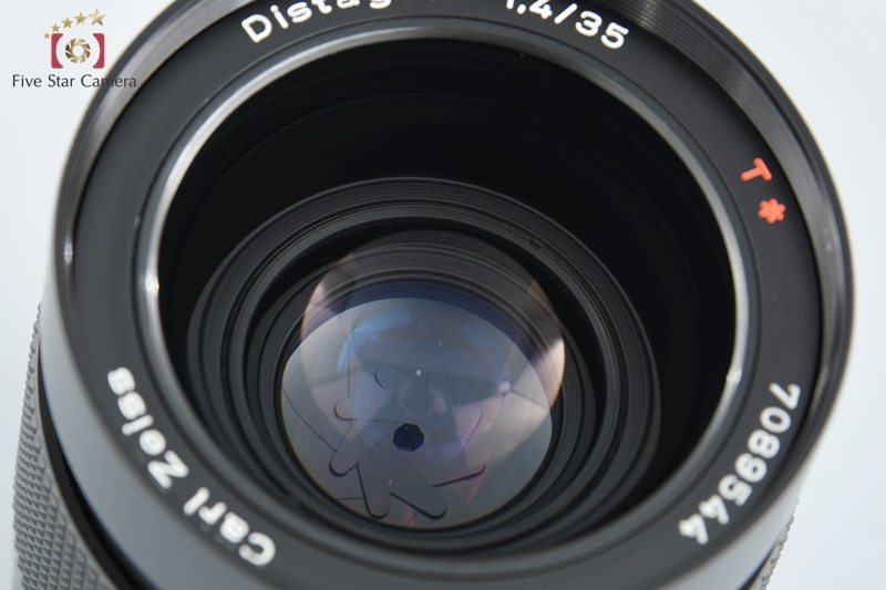 【中古】CONTAX コンタックス Carl Zeiss Distagon 35mm f/1.4 T* MMG