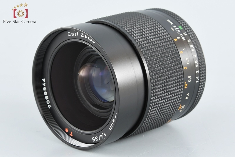 【中古】CONTAX コンタックス Carl Zeiss Distagon 35mm f/1.4 T* MMG