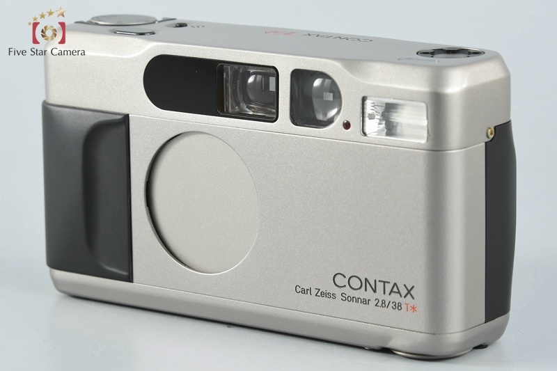 【中古】CONTAX コンタックス T2 D データバック付属 コンパクトフィルムカメラ