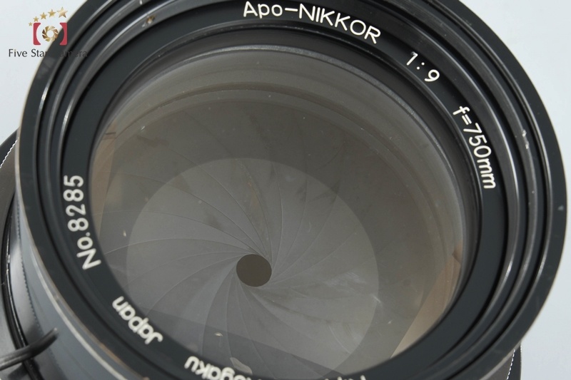 【中古】Nippon Kogaku 日本光学 APO-NIKKOR 750mm f/9 2022.10月オーバーホール済み