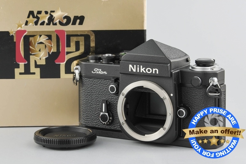 【開封未使用品】Nikon ニコン F2 チタンブラック ネーム入り フィルム一眼レフカメラ 元箱付き