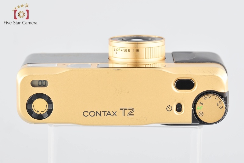 【中古】CONTAX コンタックス T2 ゴールド 60周年記念モデル