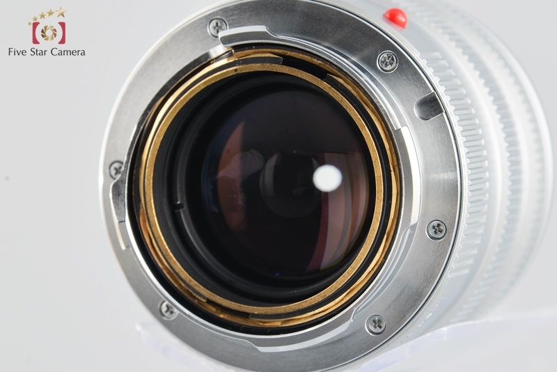 【中古】Leica ライカ SUMMILUX-M 50mm f/1.4 E46 クローム 第3世代 2022.11月 オーバーホール済み 元箱付き