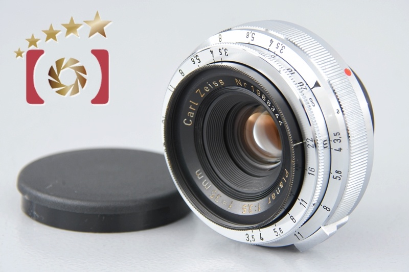 中古】Carl Zeiss カールツァイス Planar 35mm f/3.5 コンタックスRFマウント用