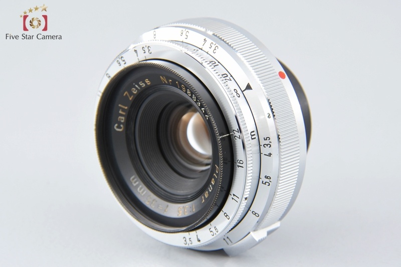 中古】Carl Zeiss カールツァイス Planar 35mm f/3.5 コンタックスRFマウント用