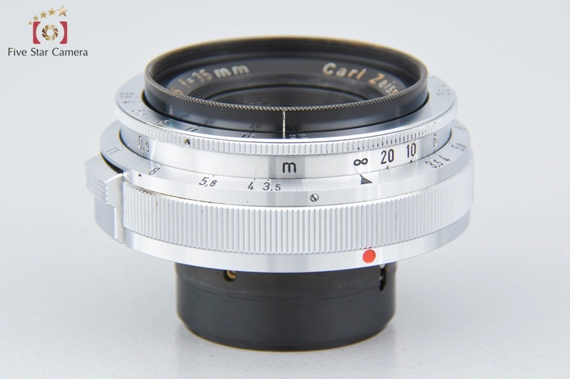 中古】Carl Zeiss カールツァイス Planar 35mm f/3.5 コンタックスRFマウント用