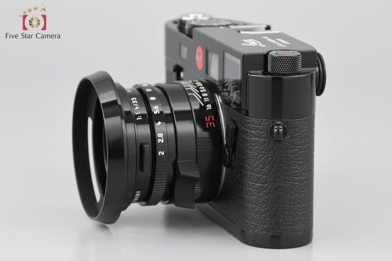 【中古】Leica ライカ M6 TTL 0.85 NSH400台限定モデル ブラックペイント + SUMMICRON-M 35mm f/2 ASPH E39