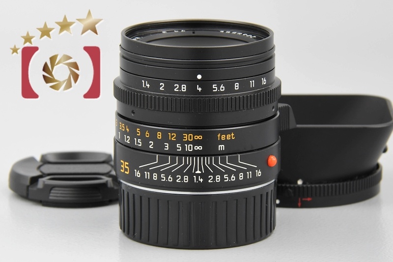 【中古】Leica ライカ SUMMILUX-M 35mm f/1.4 ASPH. E46 ブラック