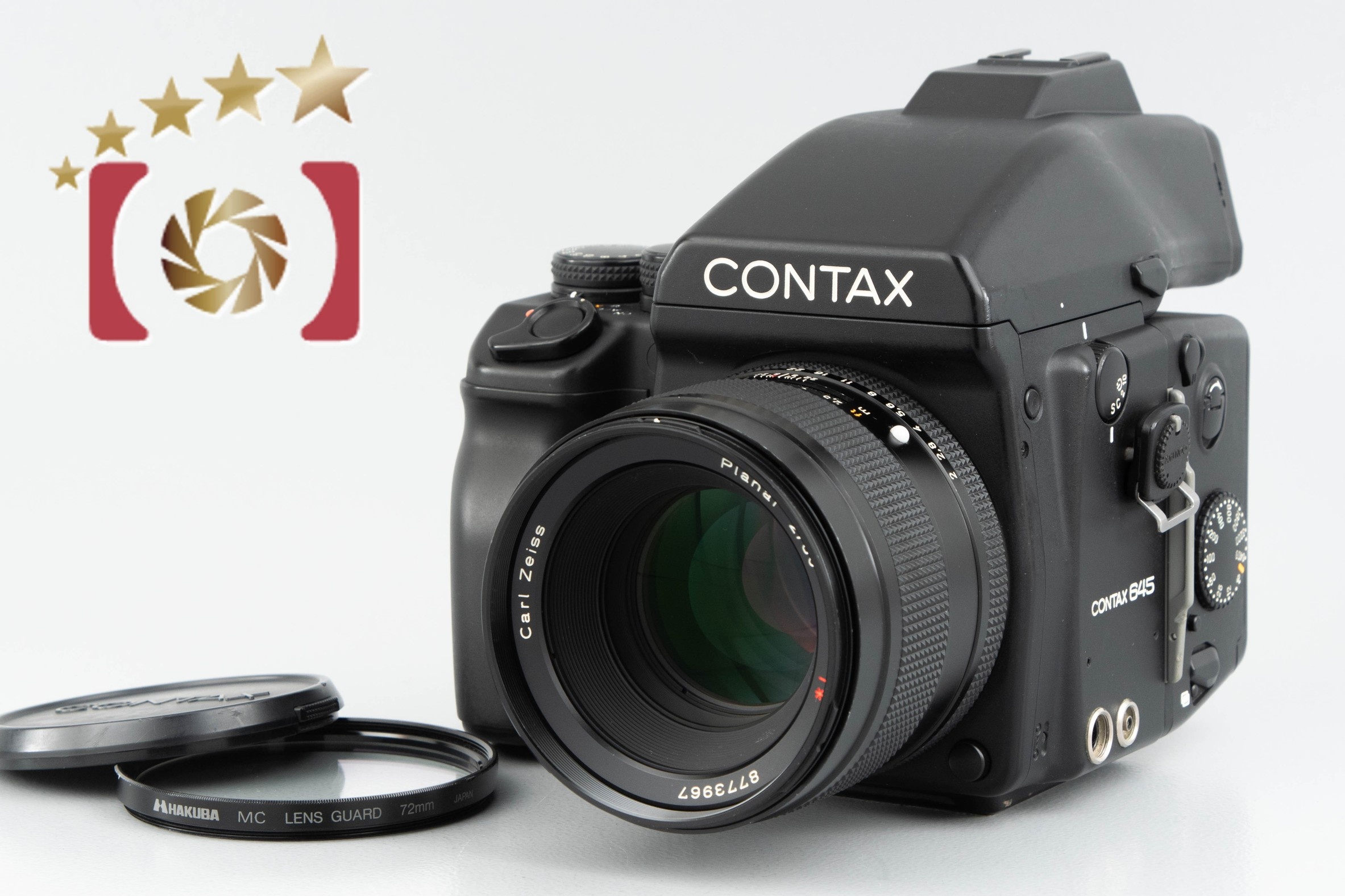 【中古】CONTAX コンタックス 645 + Carl Zeiss Planar 80mm f/2 T*