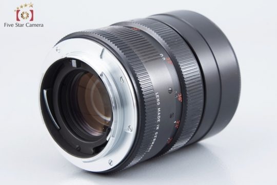 【中古】Leica ライカ ELMARIT-R 90mm f/2.8 赤 フィート 3カム 希少品 2023.12月 オーバーホール済み