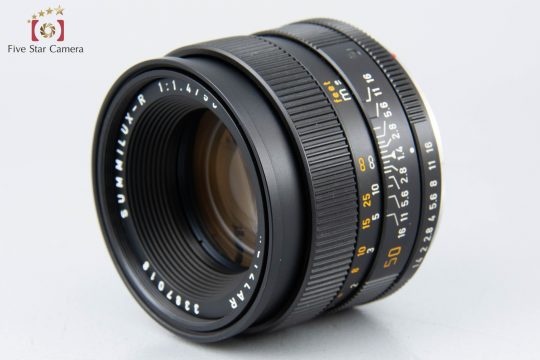 中古】Leica ライカ SUMMILUX-R 50mm f/1.4 E55 11777 Rカム 2023.12月 オーバーホール済み