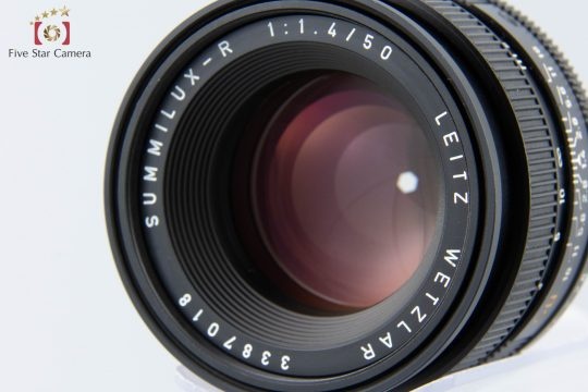 中古】Leica ライカ SUMMILUX-R 50mm f/1.4 E55 11777 Rカム 2023.12月 オーバーホール済み