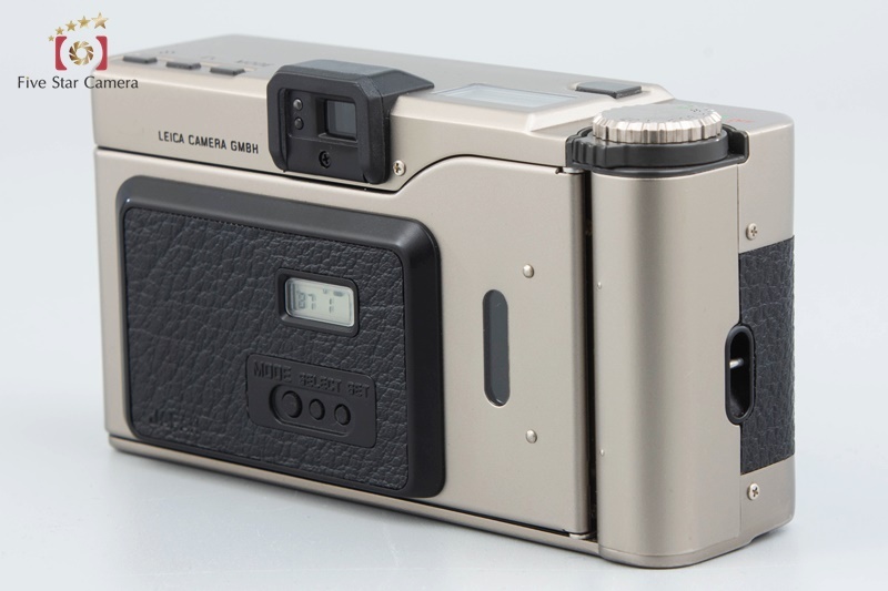 【中古】Leica ライカ minilux シルバー コンパクトフィルムカメラ