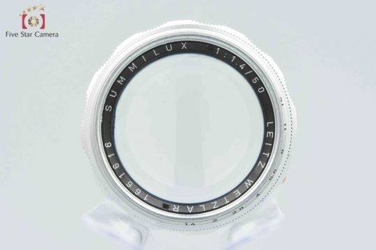 【中古】Leica ライカ SUMMILUX 50mm f/1.4 初期型 1959年製 シリアル166万番台 ライカMマウント